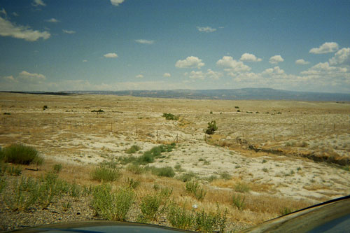 vast, arid lands